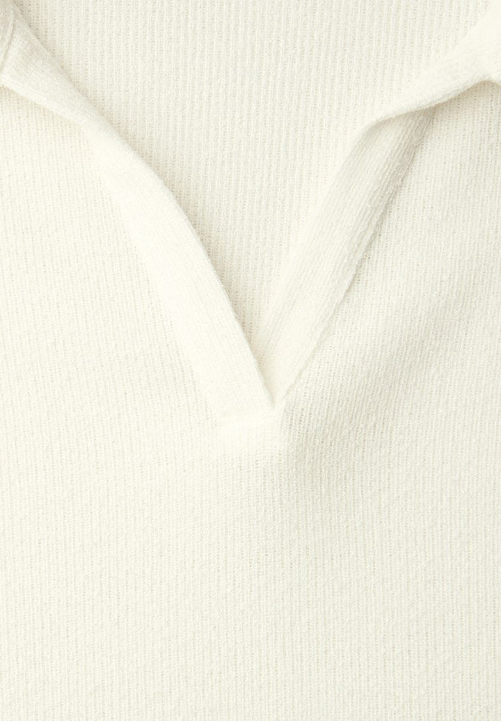 Kurzarm Poloshirt in Unifarbe