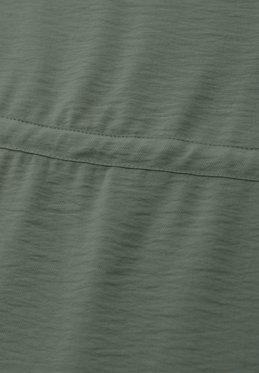 Midi-Kleid mit U-Boot-Ausschnitt