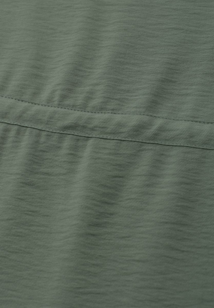 Midi-Kleid mit U-Boot-Ausschnitt
