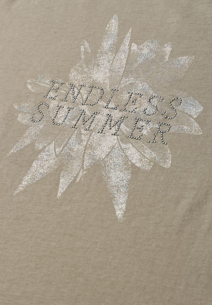 Dropped Shoulder Shirt mit Artwork