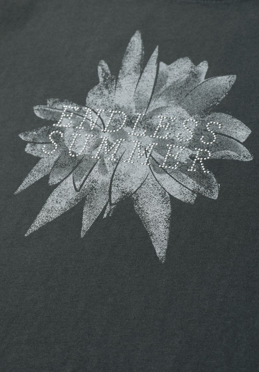 Dropped Shoulder Shirt mit Artwork