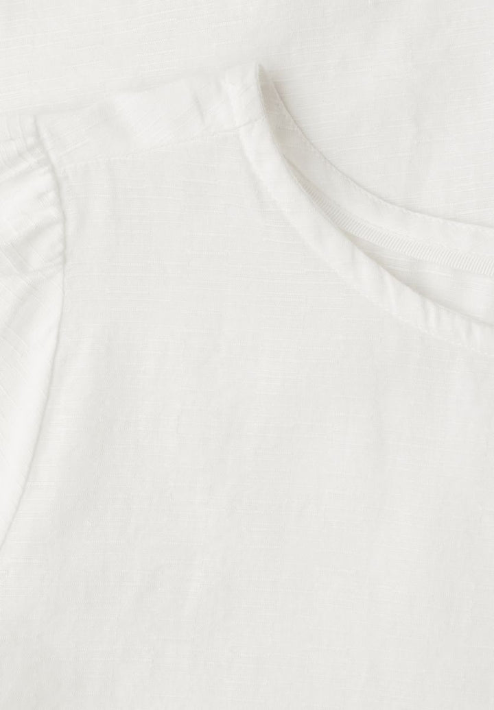 Blusenshirt mit Rundhals und Tape-Details