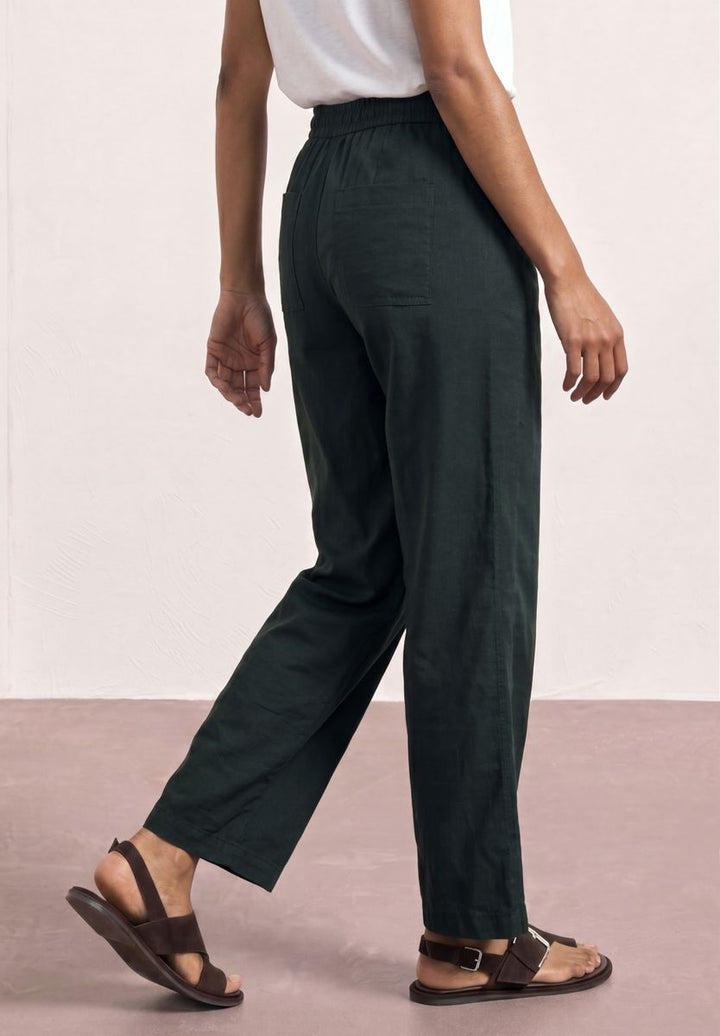 High Waist Wide Leg Hose im Loose Fit