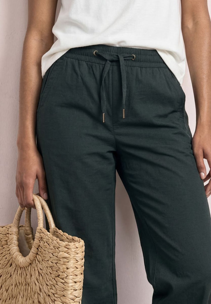 High Waist Wide Leg Hose im Loose Fit
