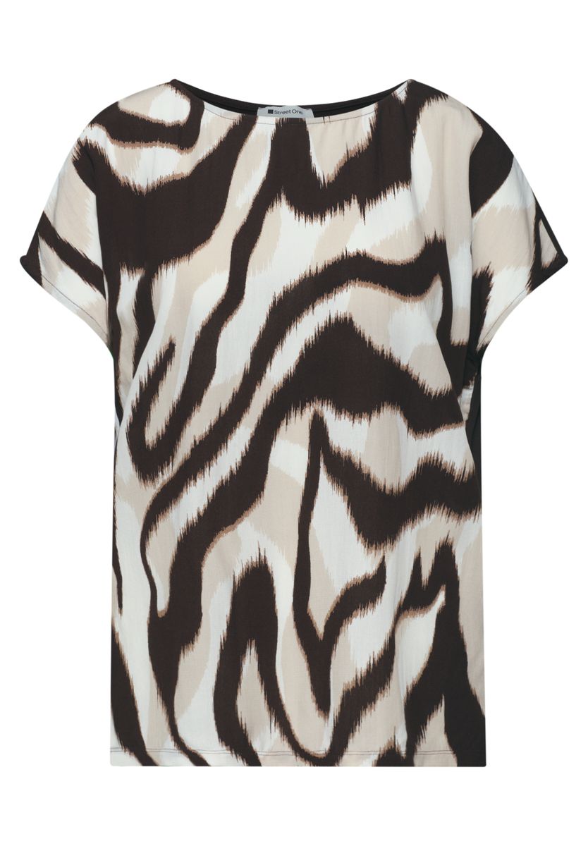 Dropped Shoulder Shirt mit Print