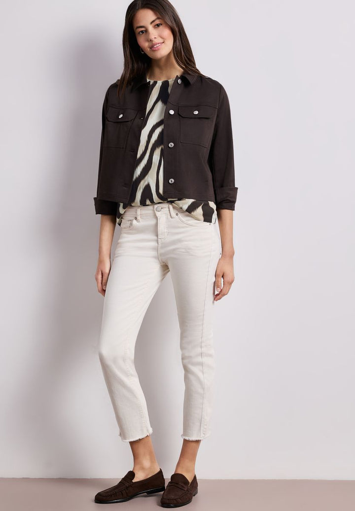 Dropped Shoulder Shirt mit Print