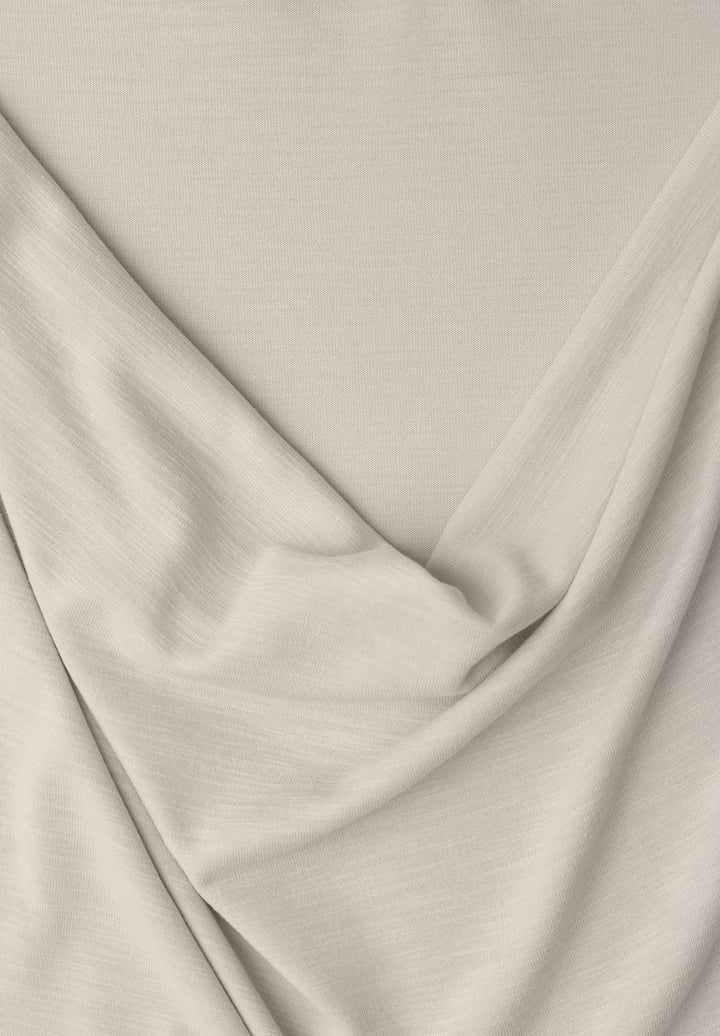 Silk-Look Shirt mit Waterfall-Front