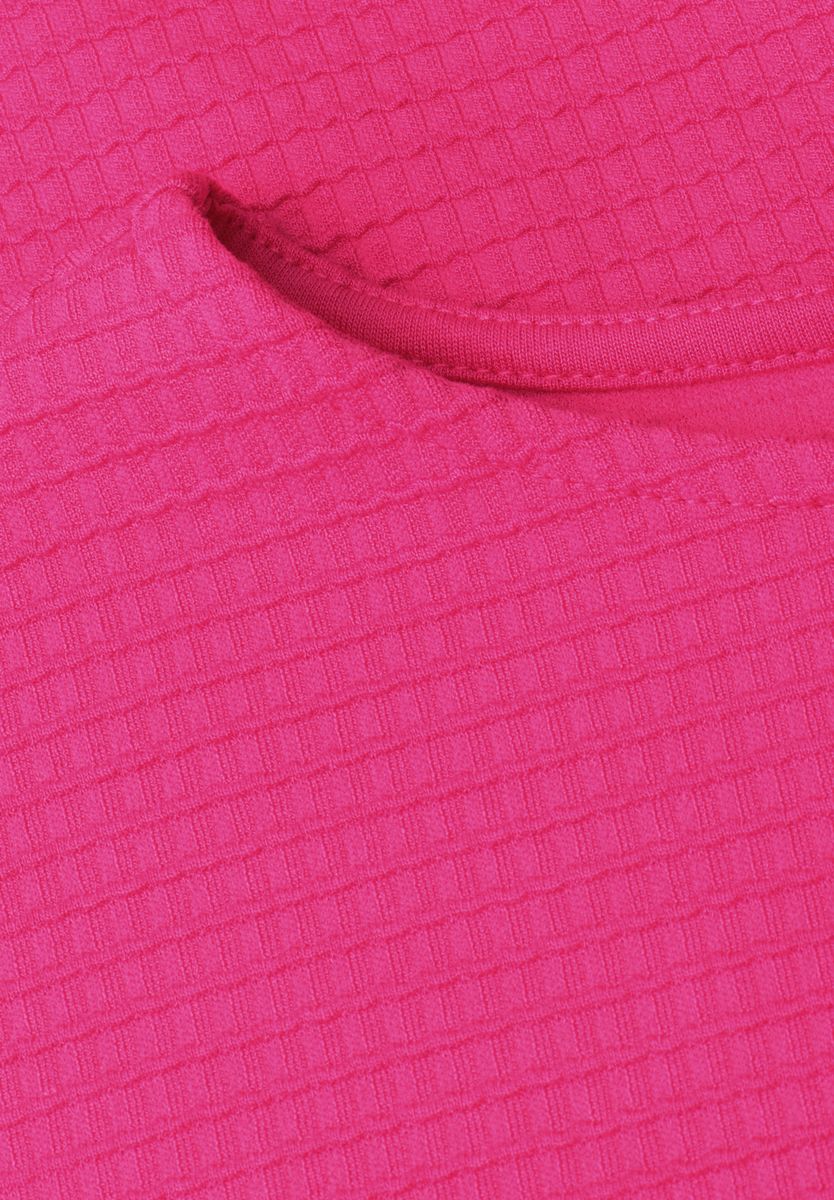 Dropped Shoulder Shirt mit Struktur