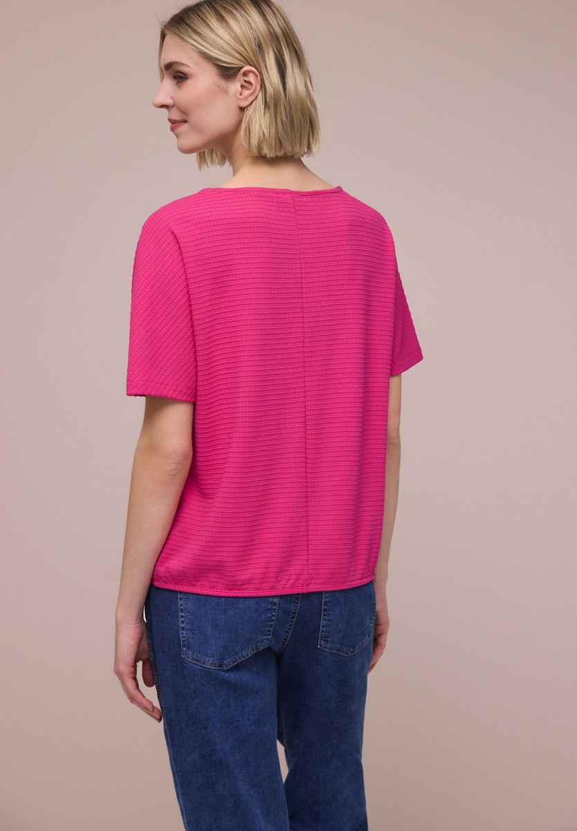 Dropped Shoulder Shirt mit Struktur