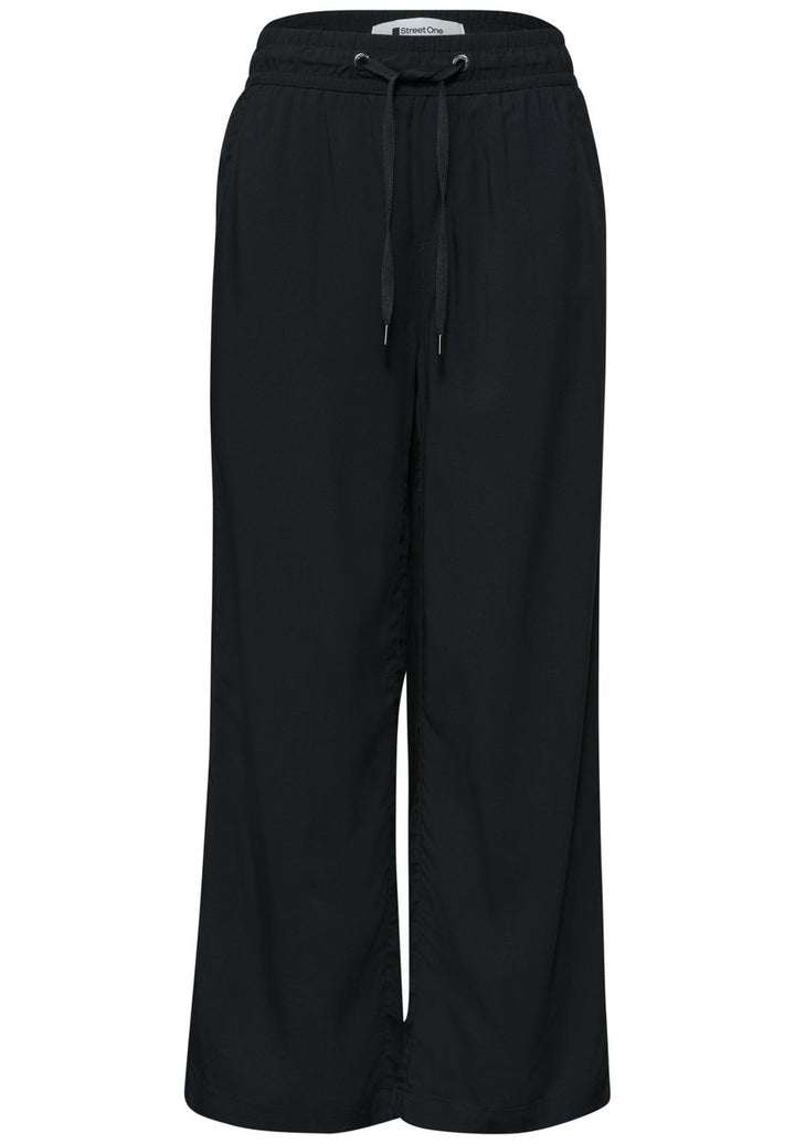 High Waist Wide Leg Hose im Loose Fit