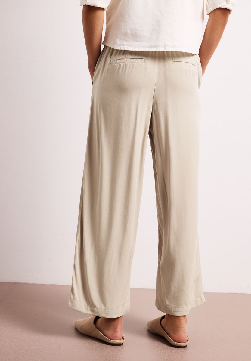High Waist Wide Leg Hose im Loose Fit