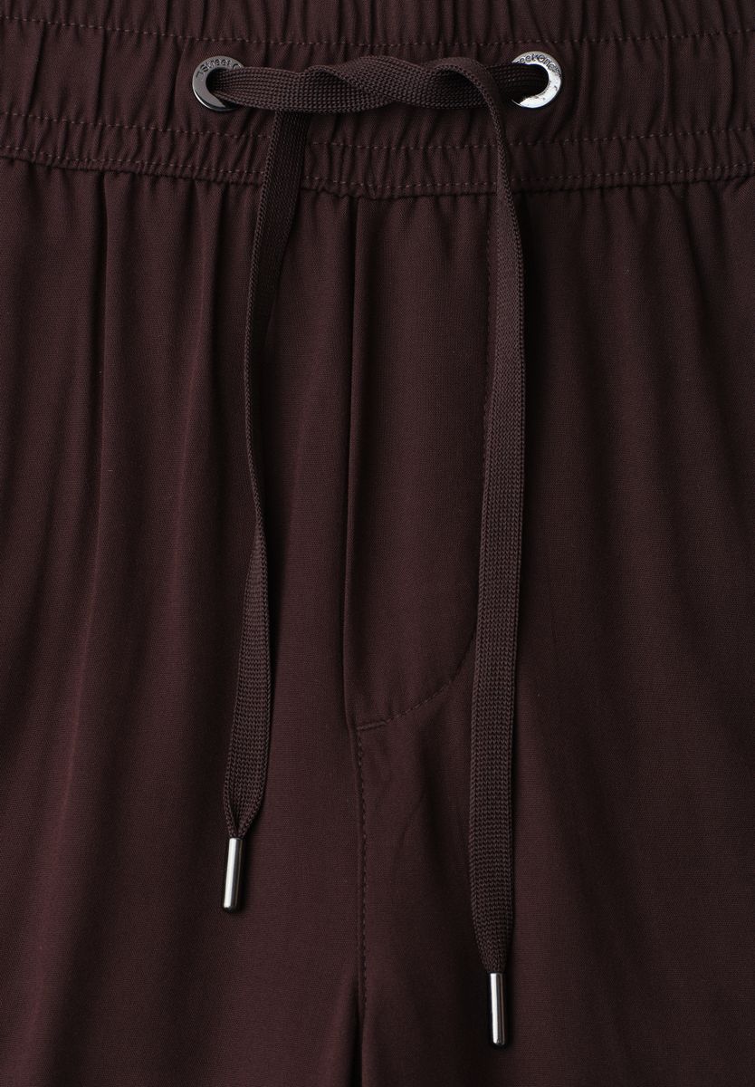High Waist Wide Leg Hose im Loose Fit