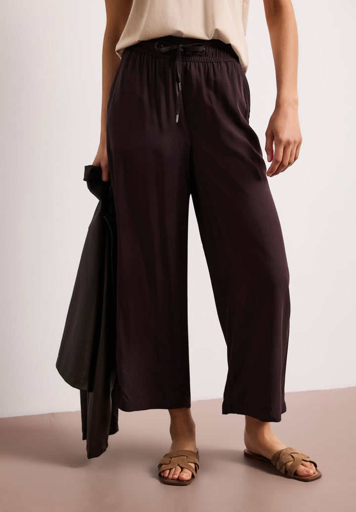 High Waist Wide Leg Hose im Loose Fit