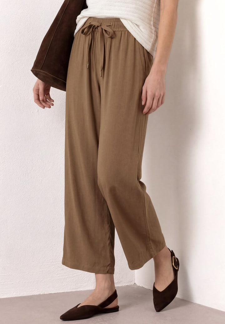 High Waist Wide Leg Hose im Loose Fit