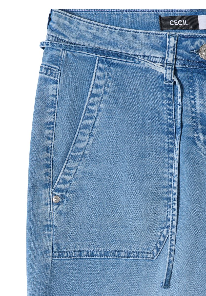 Flared Wide Leg Hose im Loose Fit