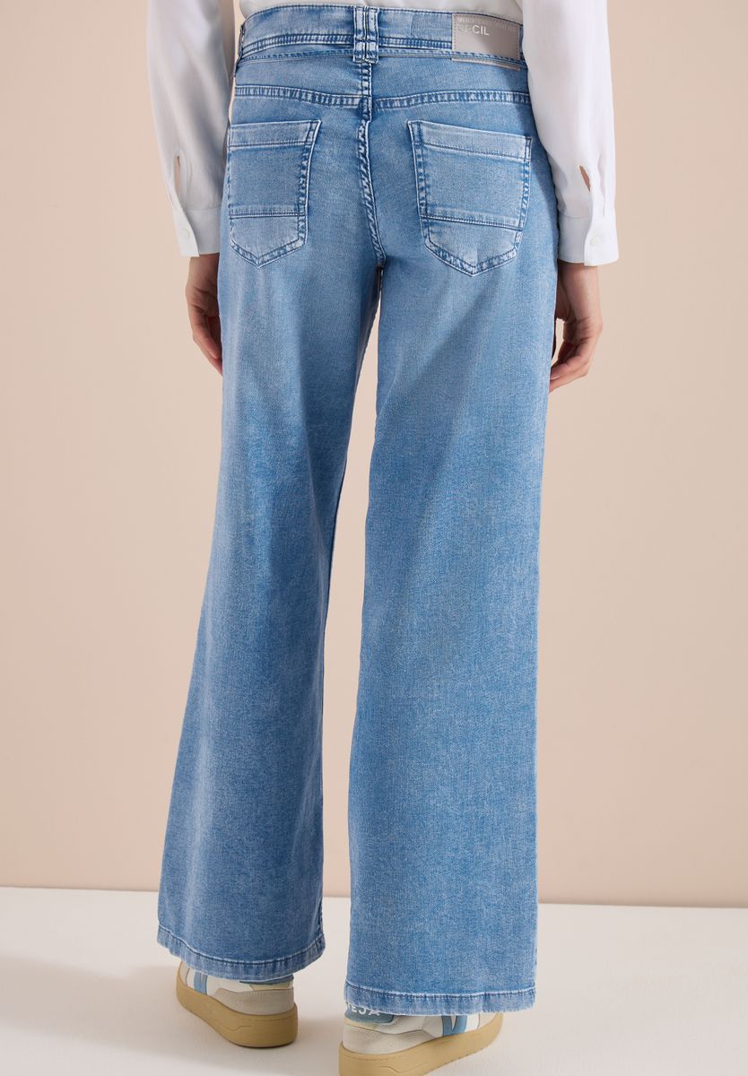 Flared Wide Leg Hose im Loose Fit