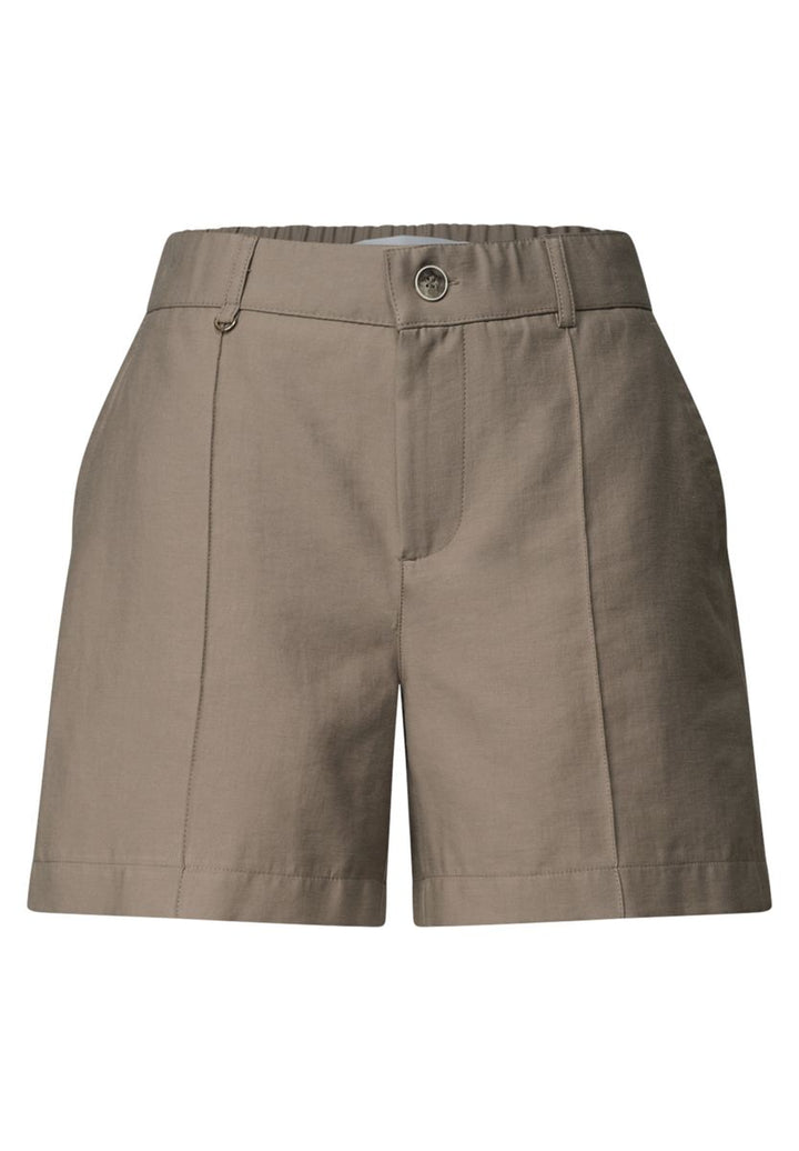 High Waist Bermuda im Casual Fit