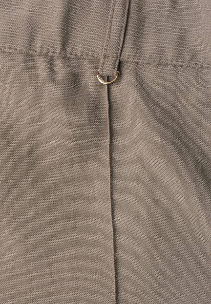 High Waist Bermuda im Casual Fit
