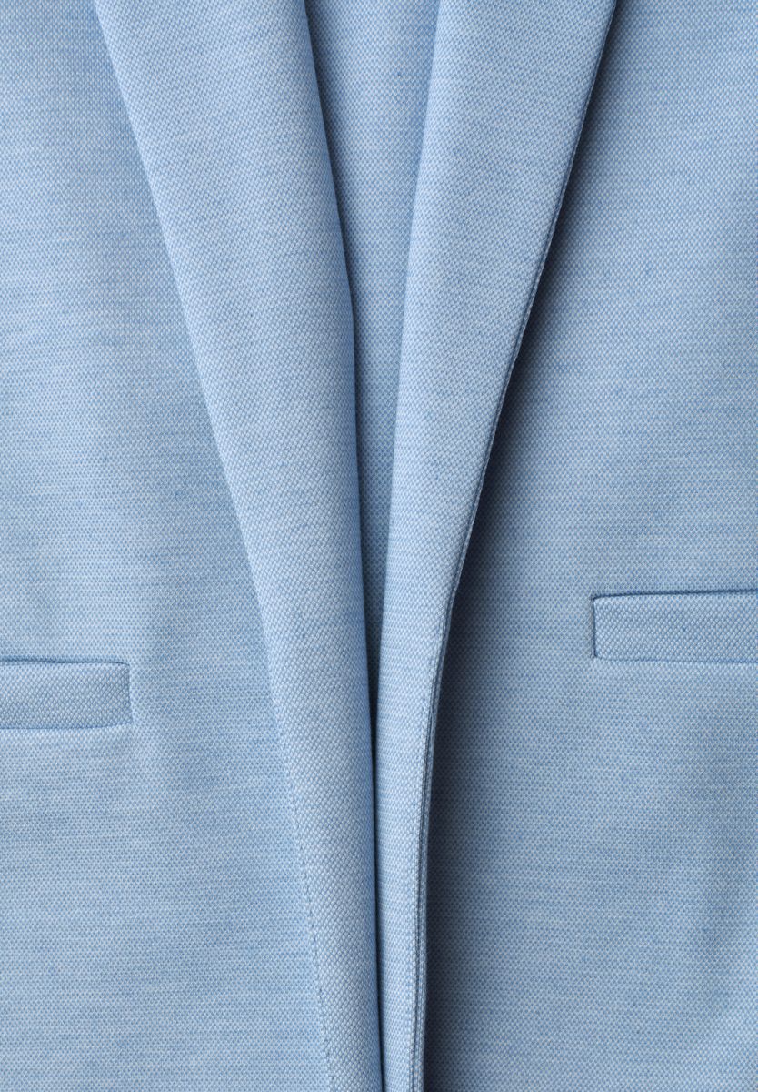 Blazer im langen und offenen Schnitt
