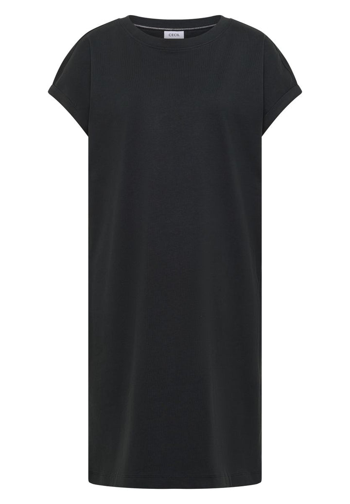 Knielanges Kleid aus Jersey