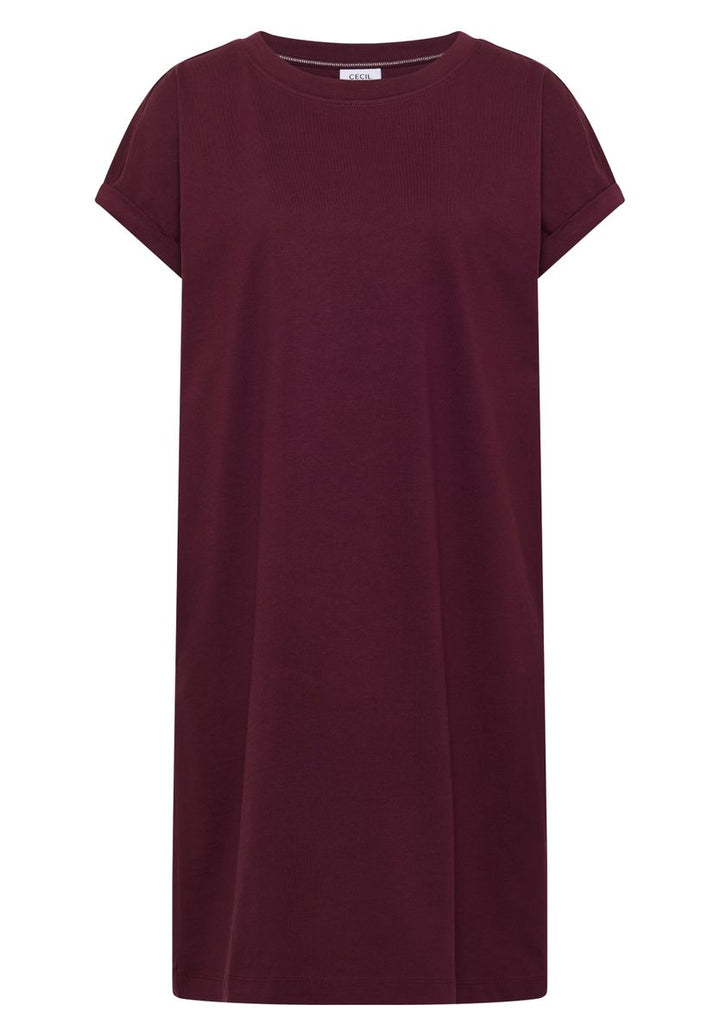Knielanges Kleid aus Jersey