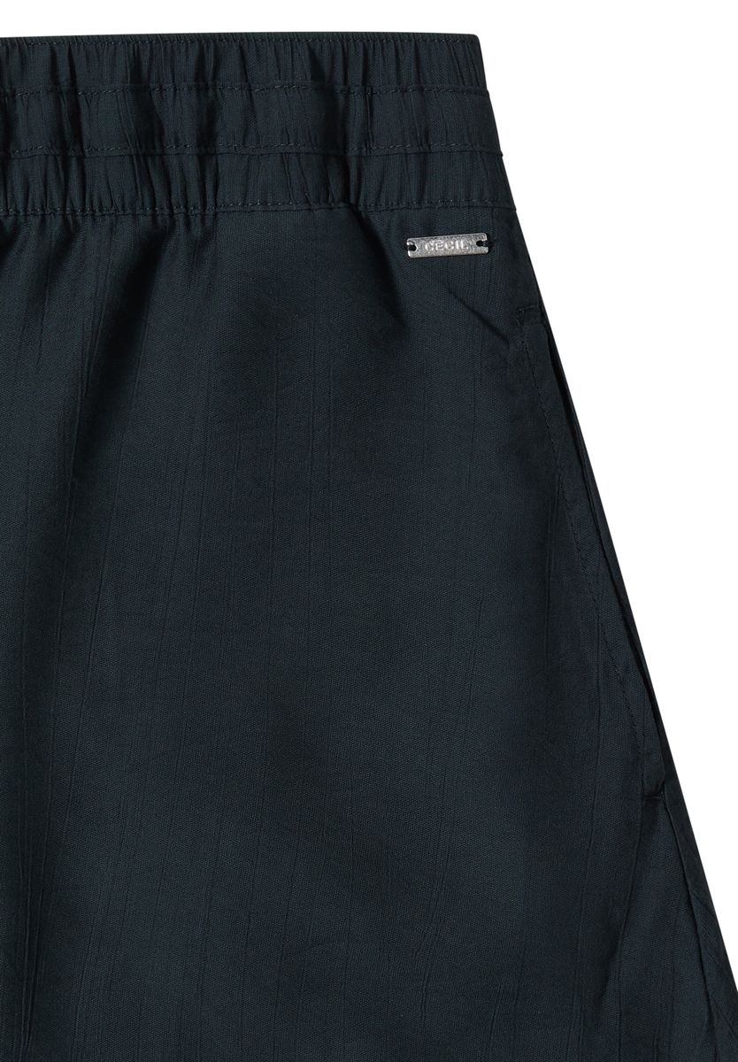 Maxi-Rock mit Taschen und Struktur