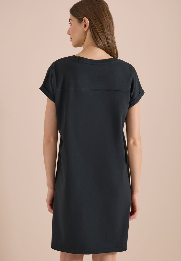 Knielanges Kleid aus Jersey