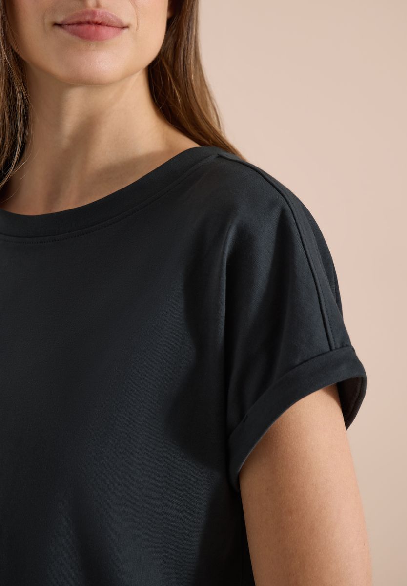 Knielanges Kleid aus Jersey