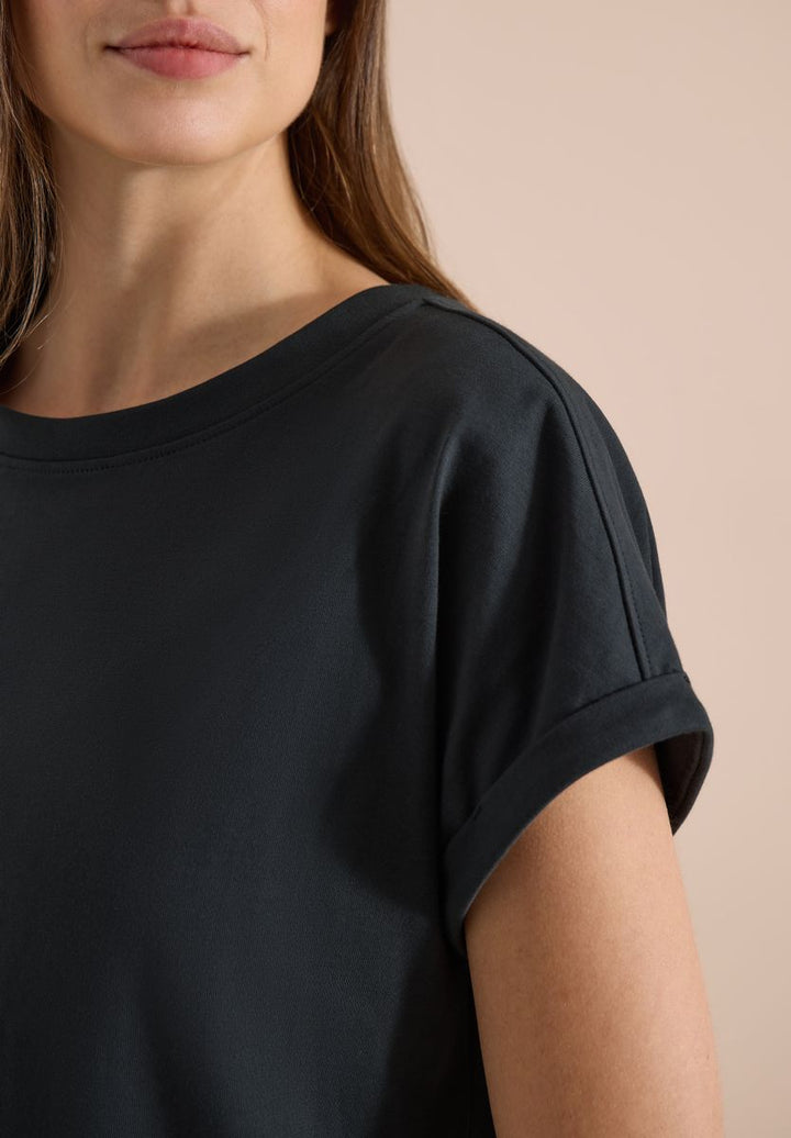 Knielanges Kleid aus Jersey