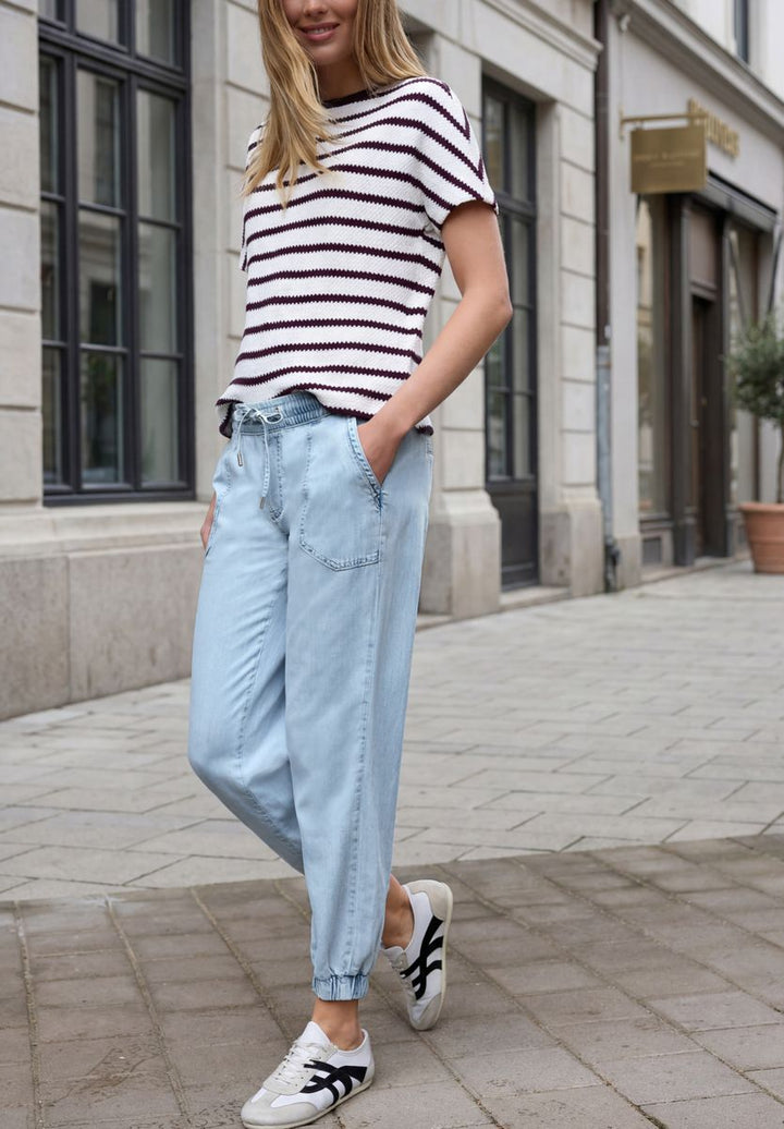 Tapered Leg Jogg Jeans im Loose Fit
