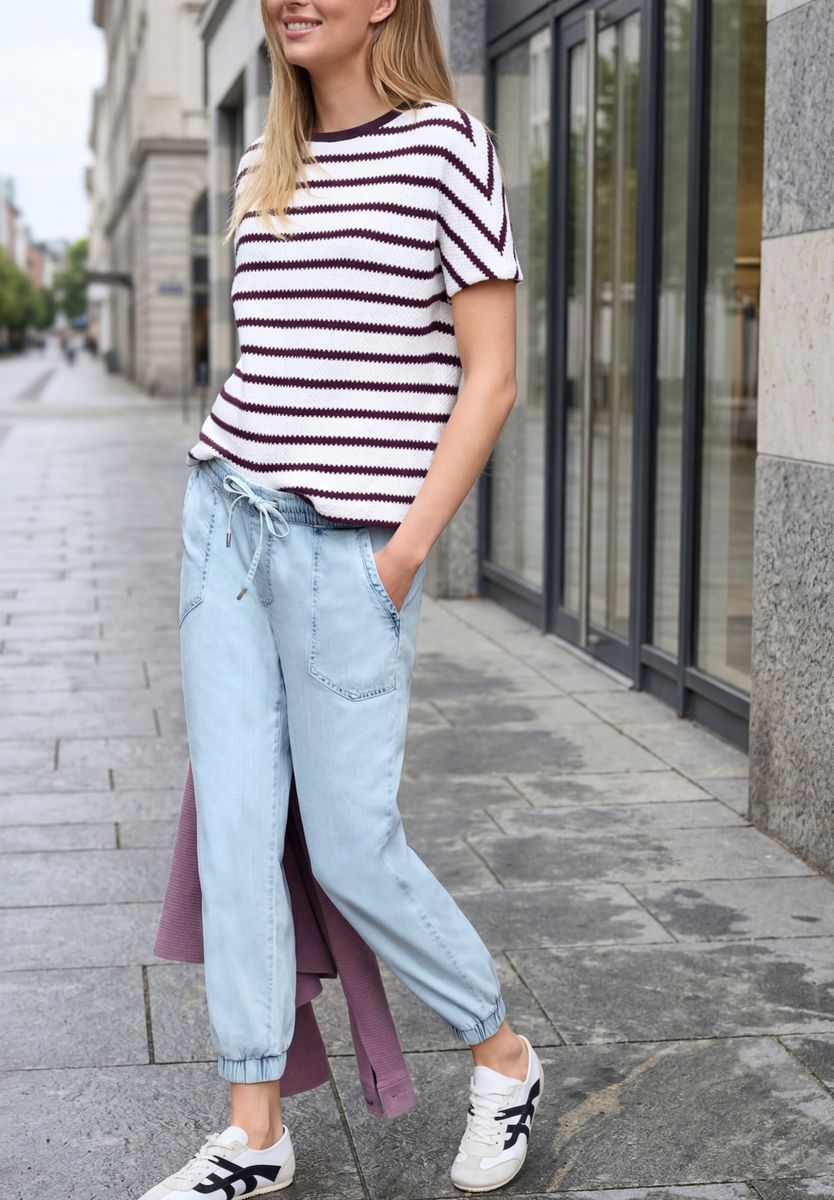 Tapered Leg Jogg Jeans im Loose Fit