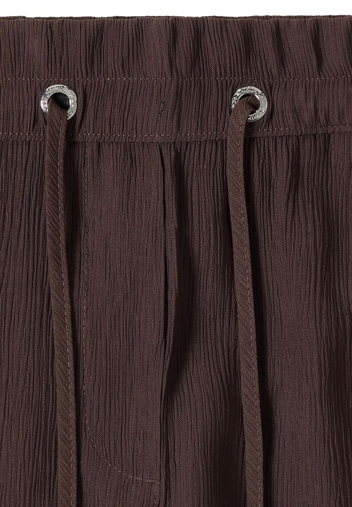 High Waist Straight Leg Hose im Loose Fit