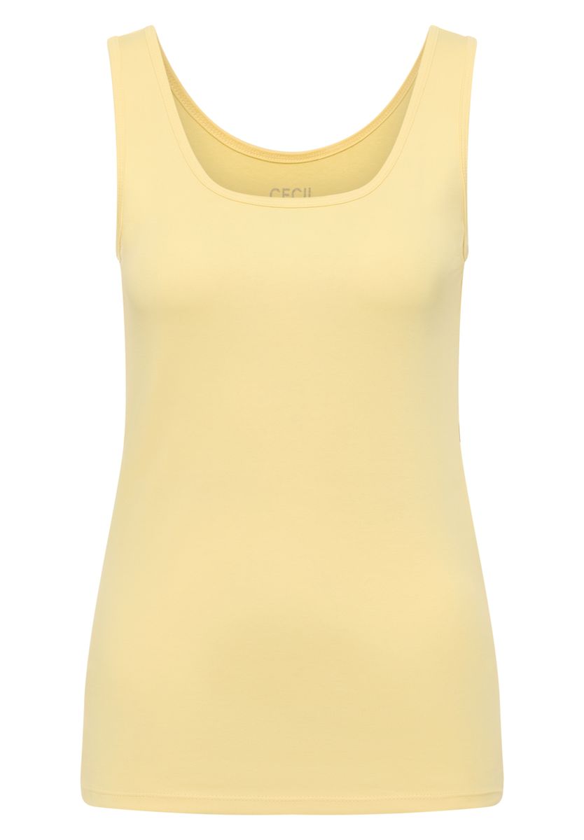 Basic Top aus reiner Baumwolle