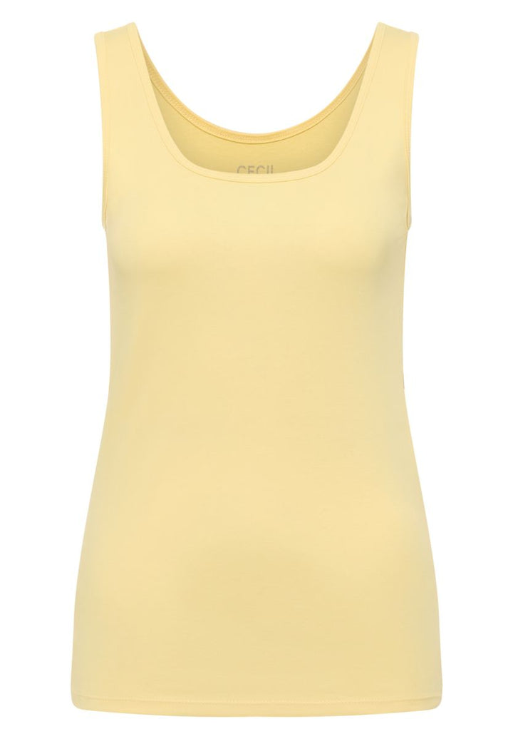 Basic Top aus reiner Baumwolle