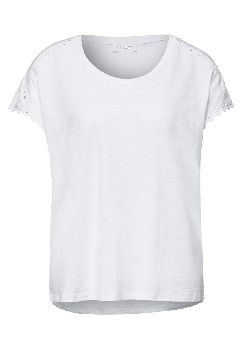 Dropped Shoulder Shirt mit Deko-Tape