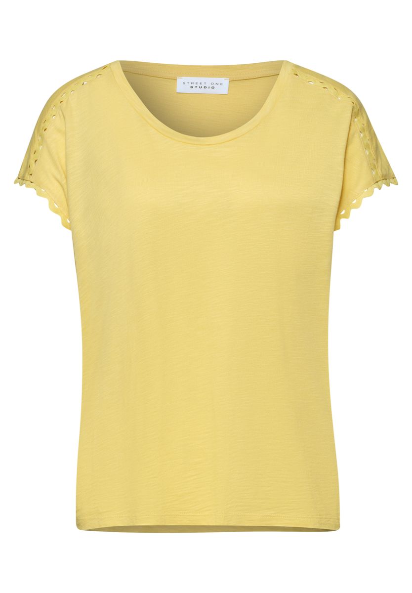 Dropped Shoulder Shirt mit Deko-Tape