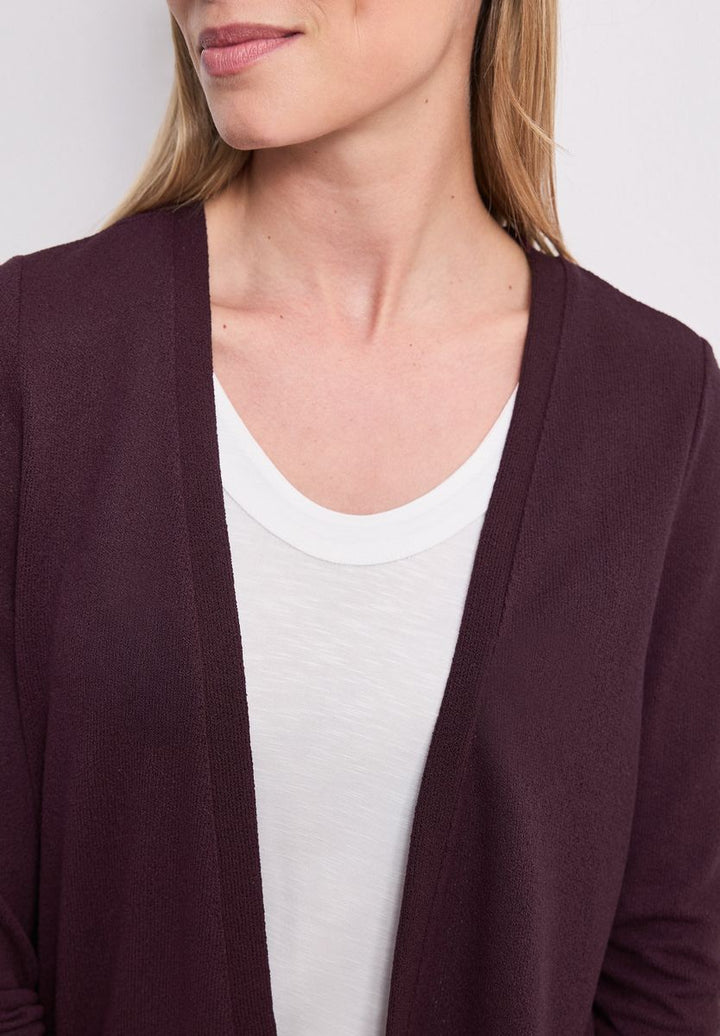 Langarm Jacke in offener Passform