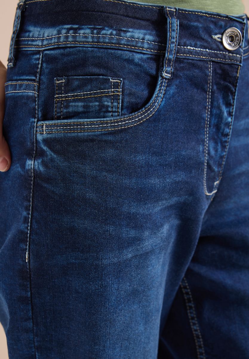 3/4 Wide Leg Jeans im Loose Fit