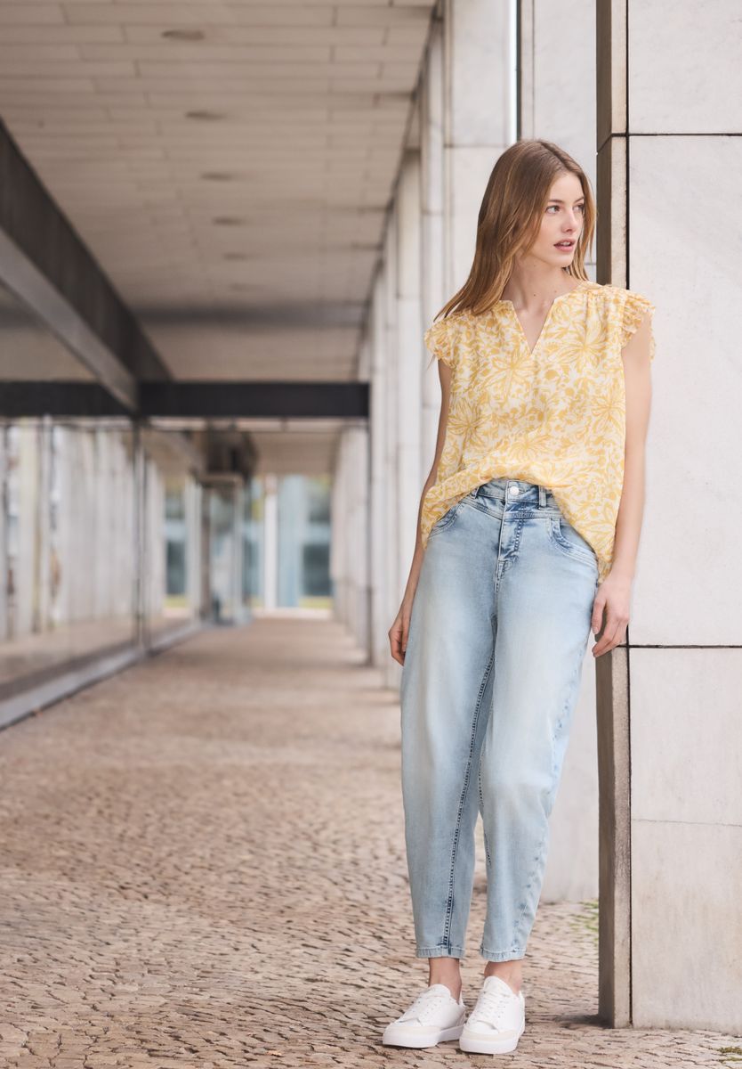 Barrel Leg Jeans im Loose Fit
