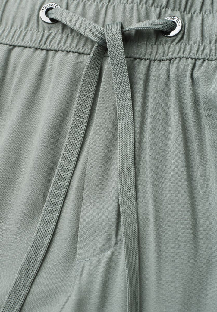 High Waist Wide Leg Hose im Loose Fit