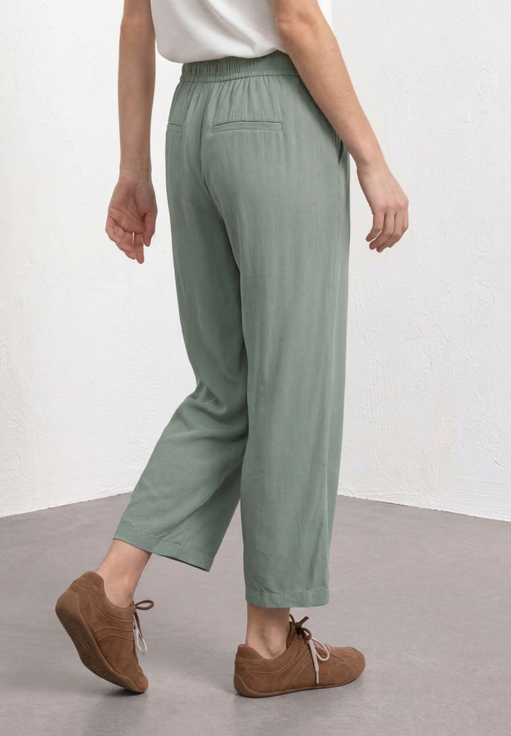 High Waist Wide Leg Hose im Loose Fit