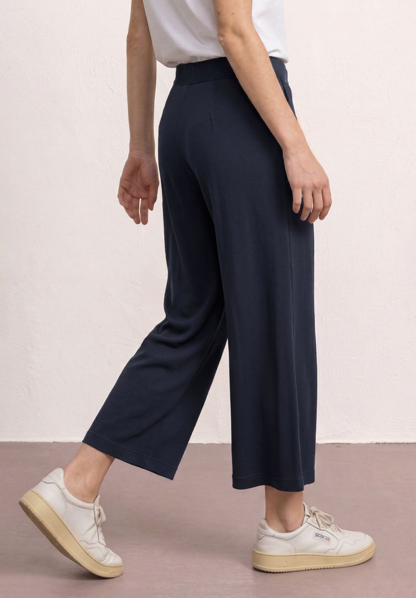 7/8 Wide Leg Hose im Loose Fit