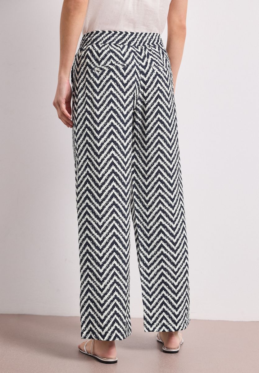 High Waist Wide Leg Hose im Loose Fit