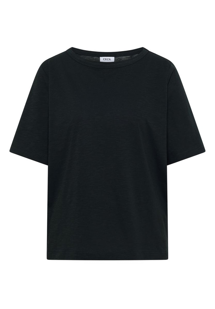 Kurzarm T-Shirt aus reiner Baumwolle