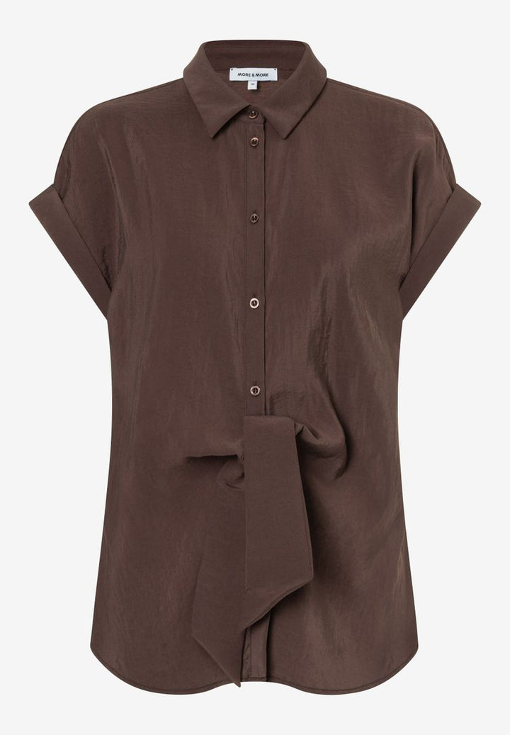 Bluse mit Knot-Detail