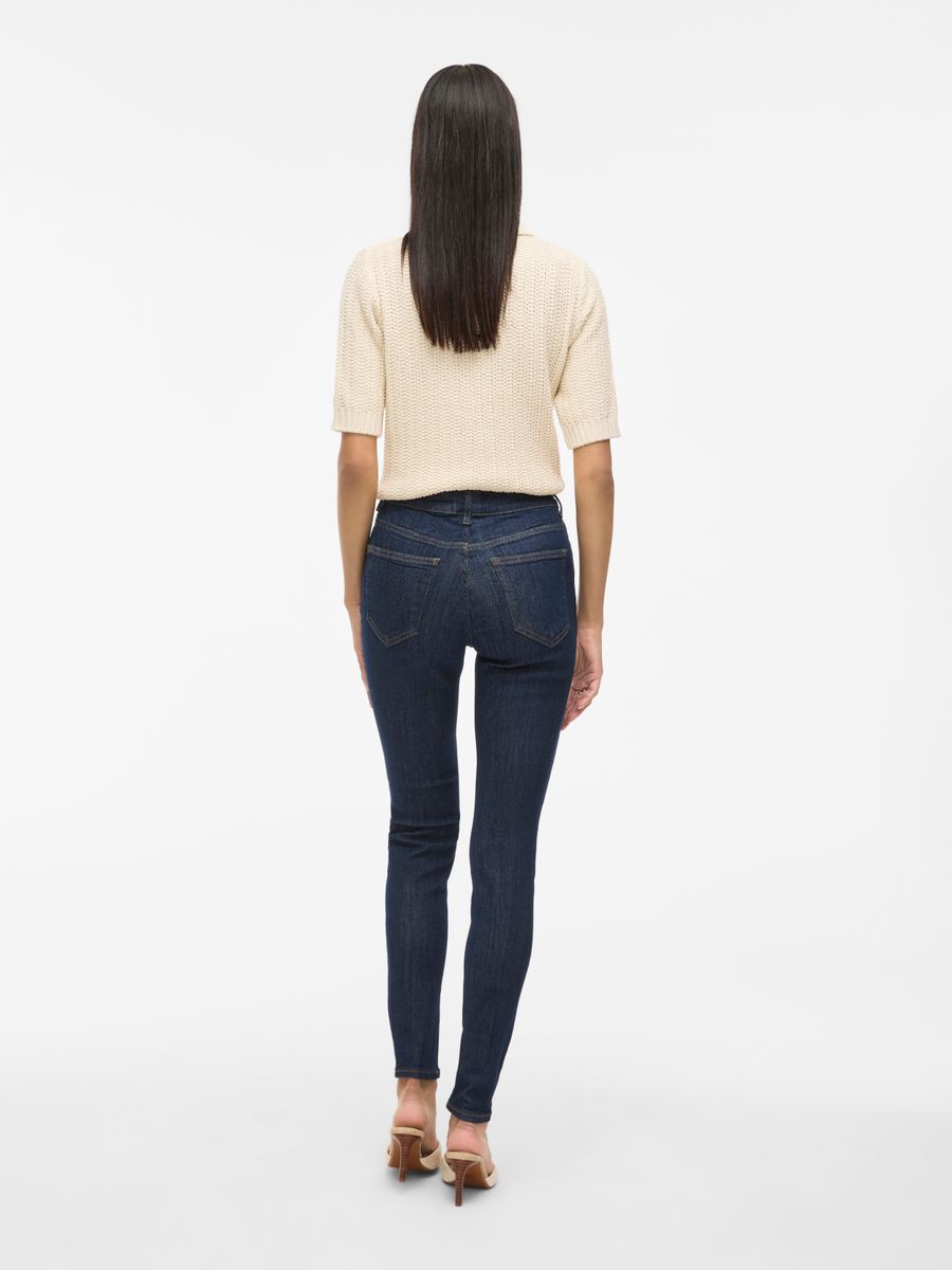VISARAH RW SKINNY JEANS DBD RINSE-NOOS