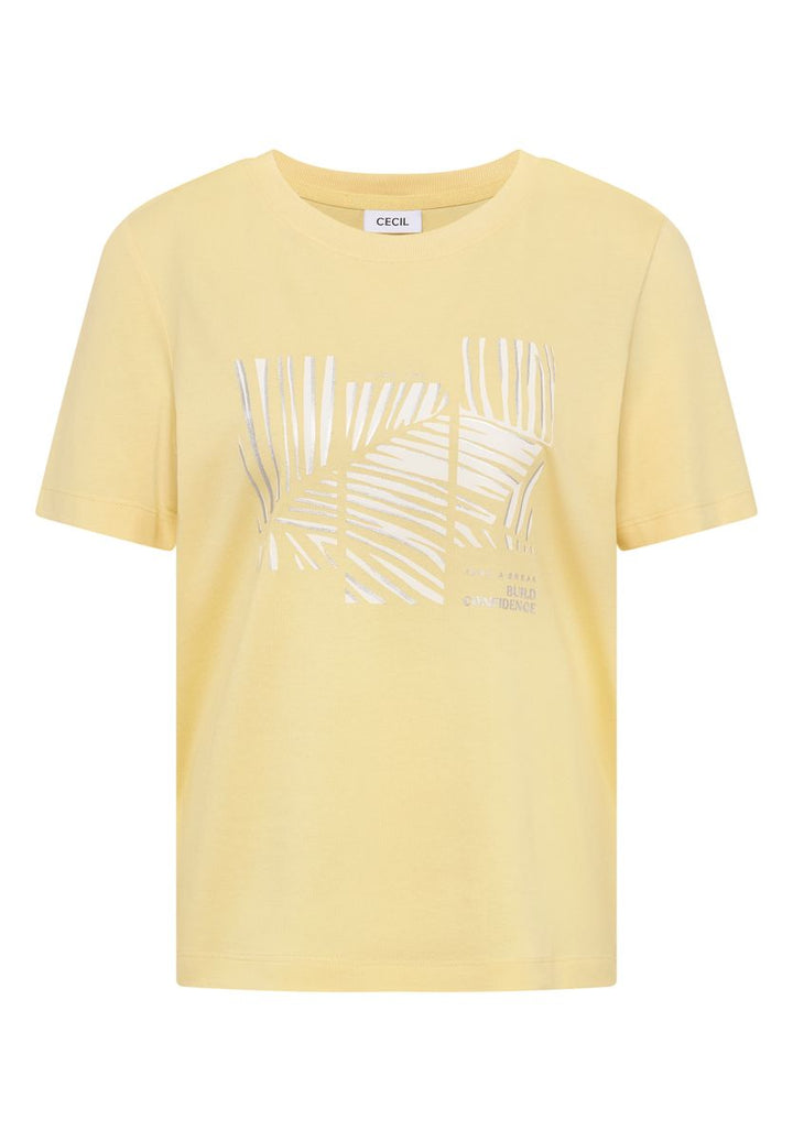 T-Shirt mit Rundhals und Artwork