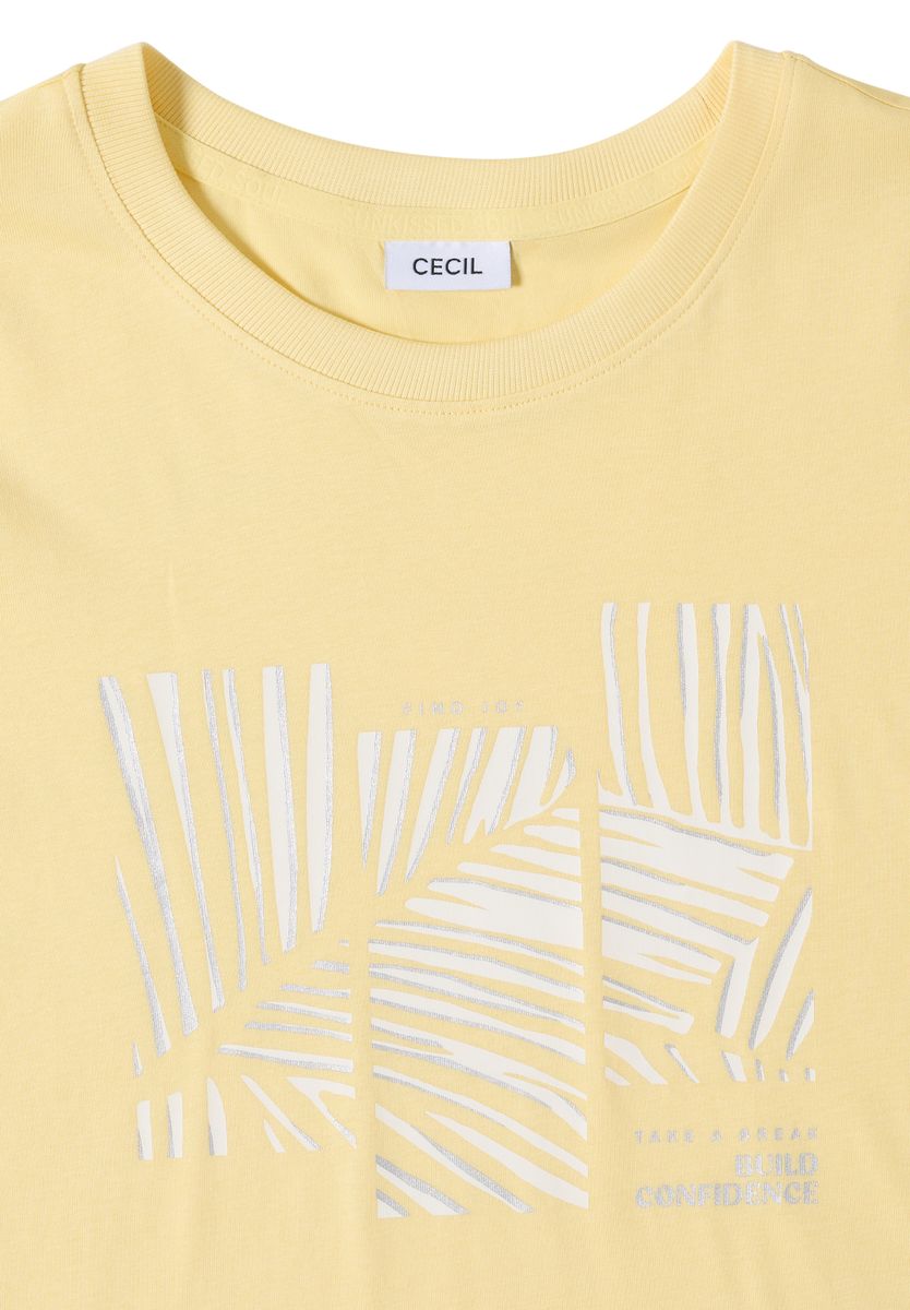 T-Shirt mit Rundhals und Artwork