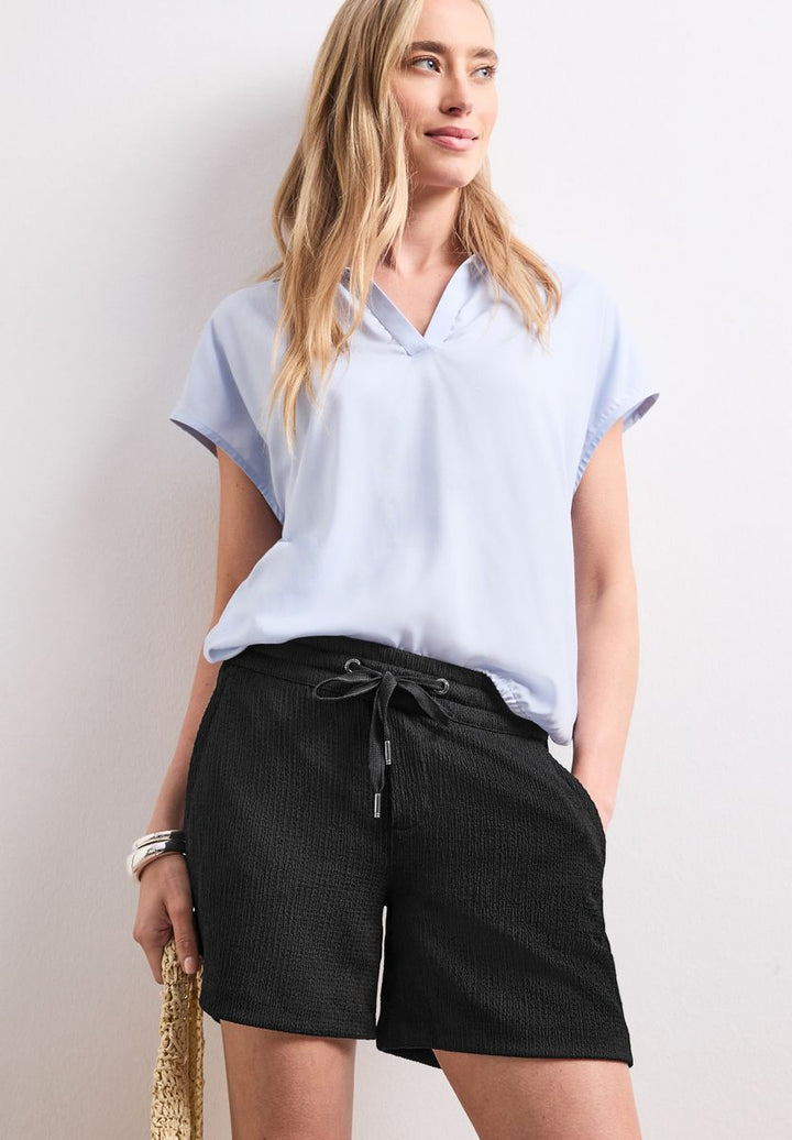 Shorts mit Struktur im Loose Fit