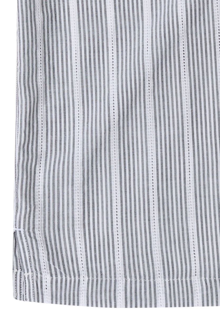 Dropped Shoulder Bluse mit Struktur